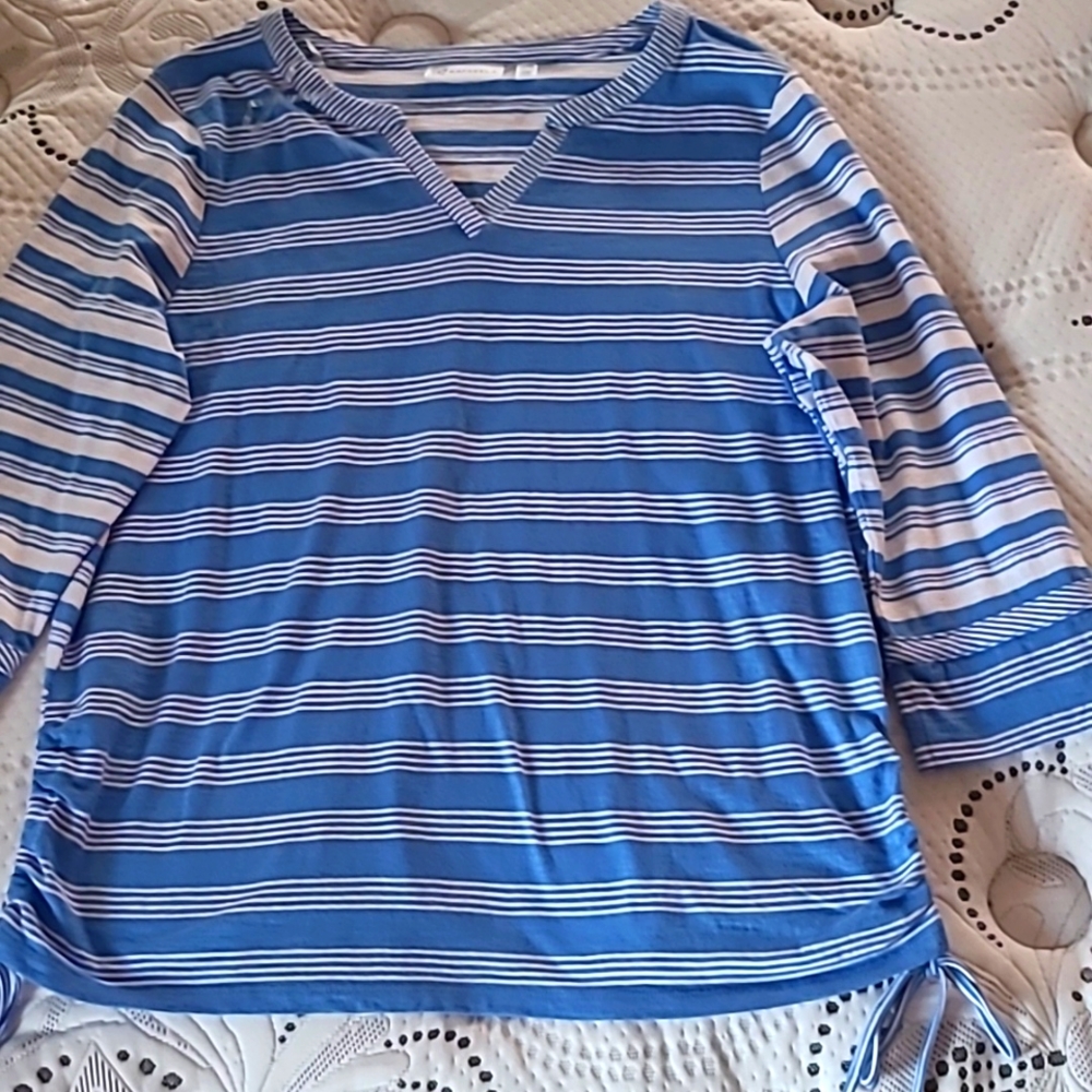 Shirt; long sleeve boat shirt, size LP